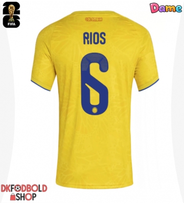 Colombia Richard Rios #6 Hjemmebanetrøje Dame VM 2026 Kort ærmer